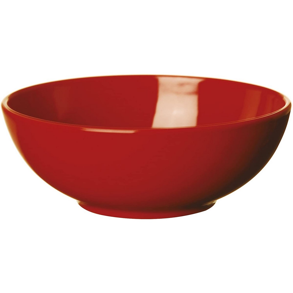 Insalatiera ceramica Rosso cm 23x23x9 mod. trendy 